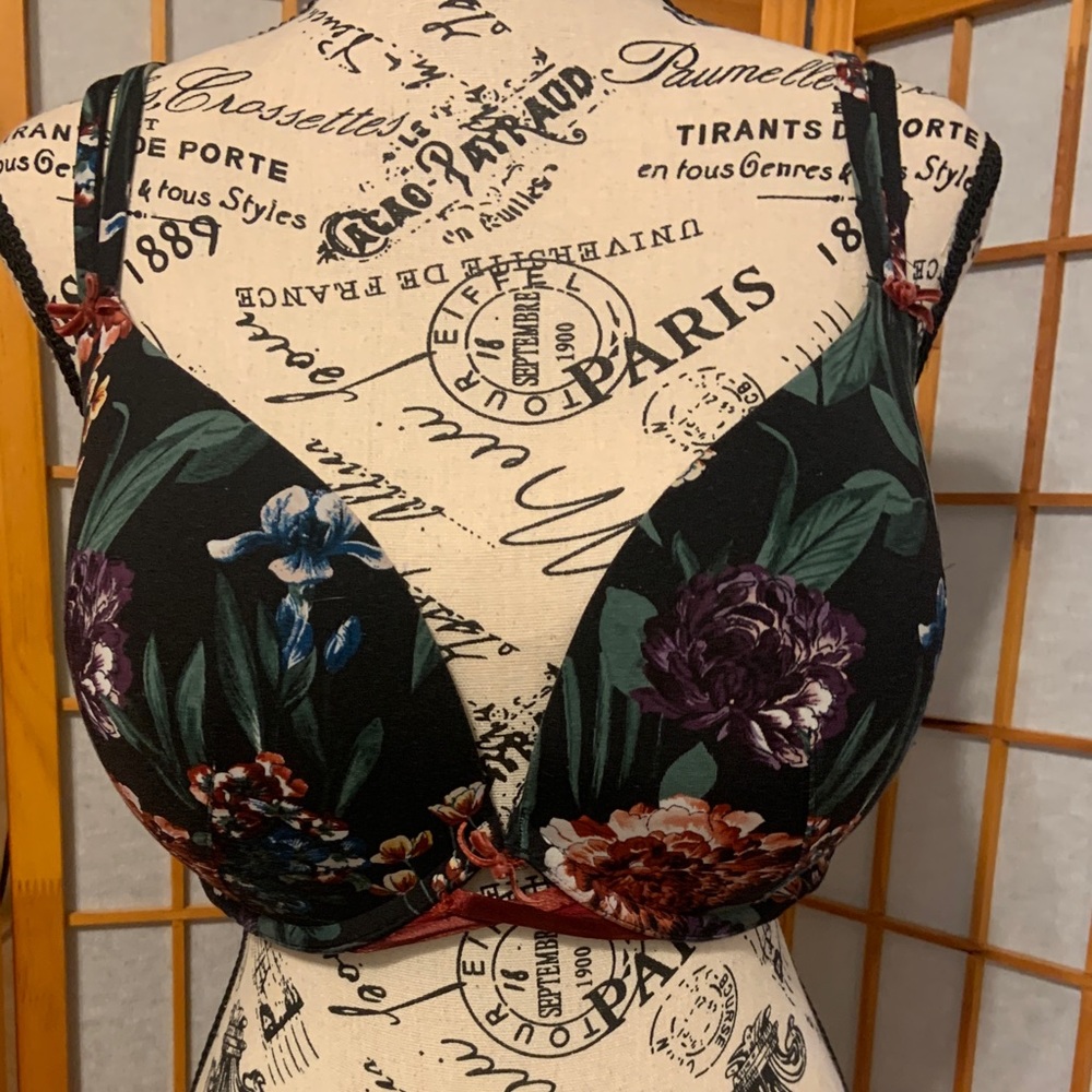 Lane Bryant Cacique padded underwire bra, size 42C